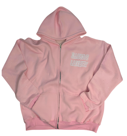 HYPNOSTAR HOODIE BABY PINK