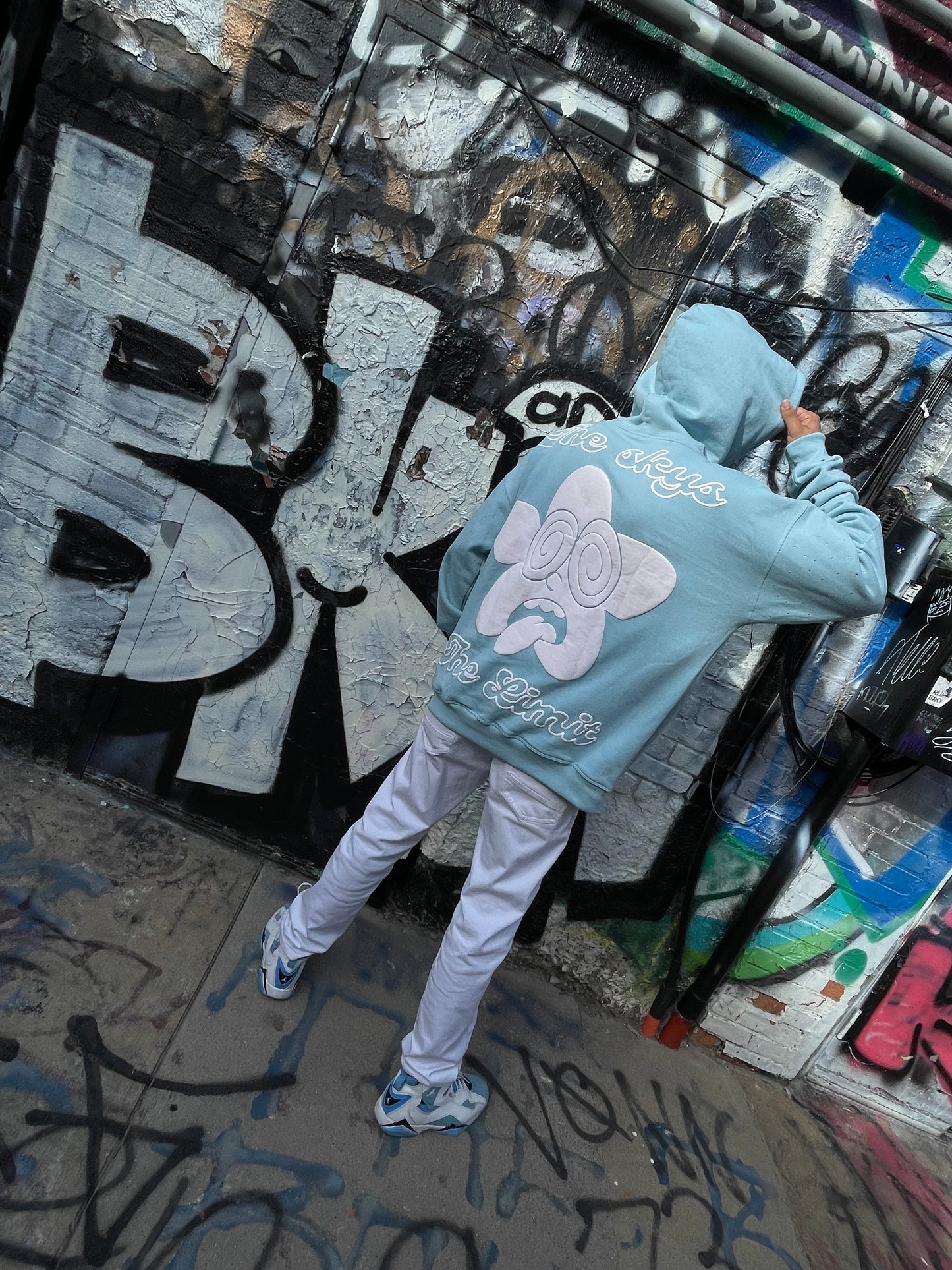 HYPNOSTAR HOODIE BABY BLUE