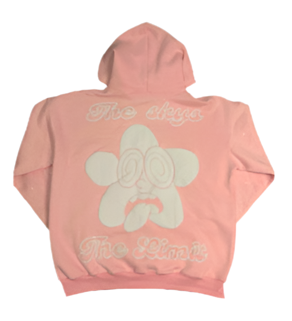 HYPNOSTAR HOODIE BABY PINK