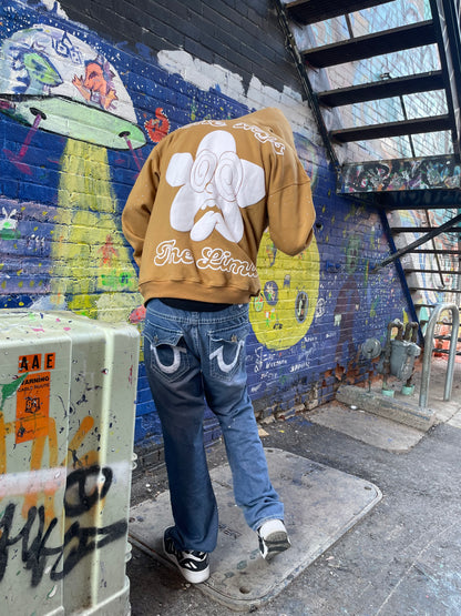 HYPNOSTAR HOODIE LIGHT BROWN