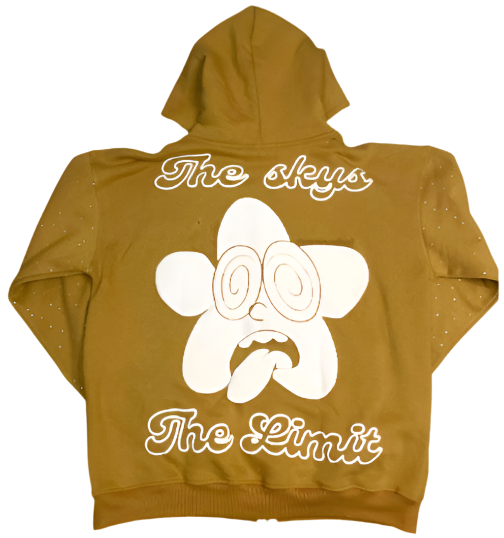 HYPNOSTAR HOODIE LIGHT BROWN